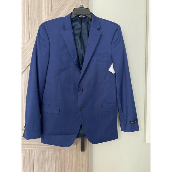 NWT Tommy Hilfiger size 44L navy sportcoat
